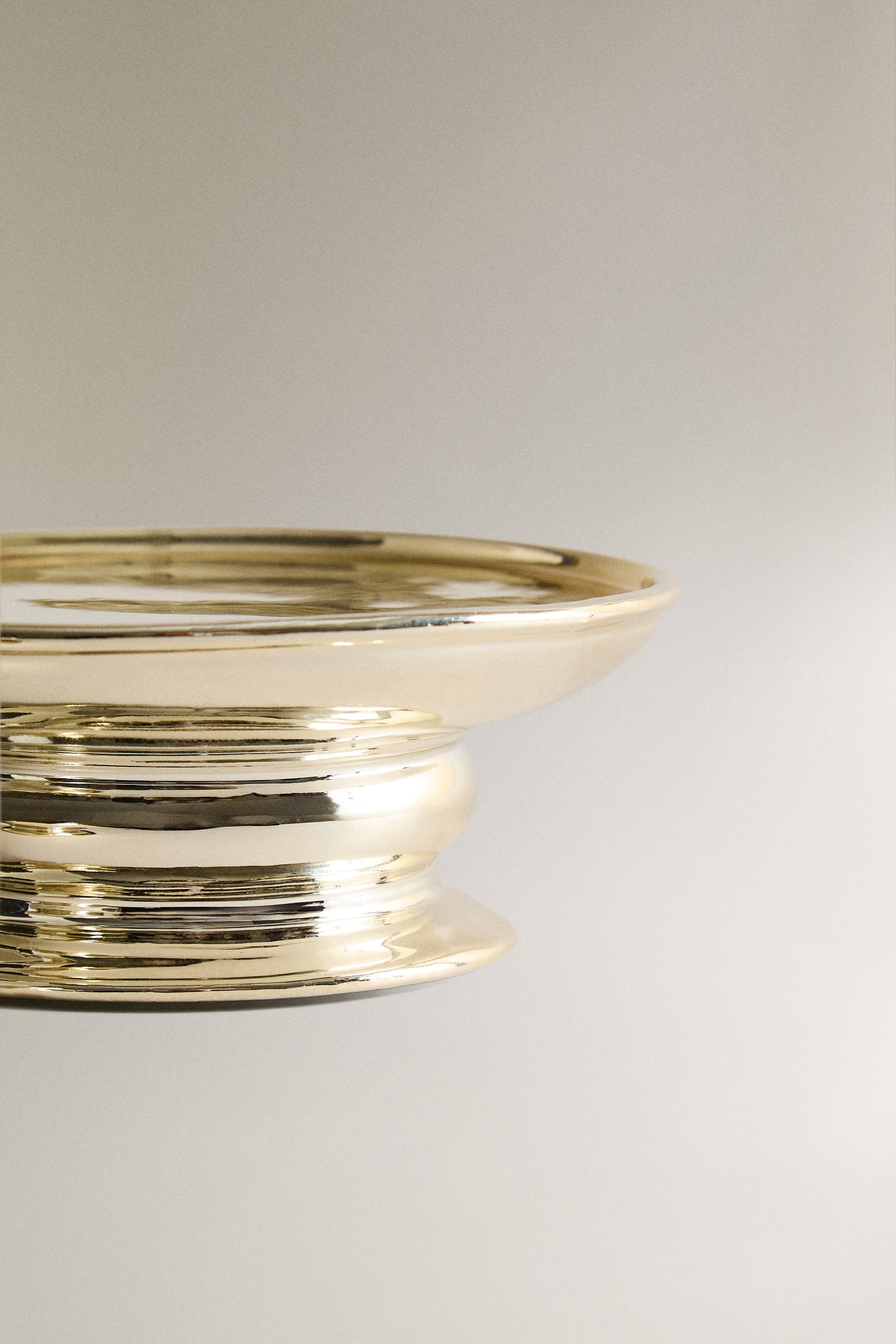 CHRISTMAS SHINY PORCELAIN TEALIGHT HOLDER